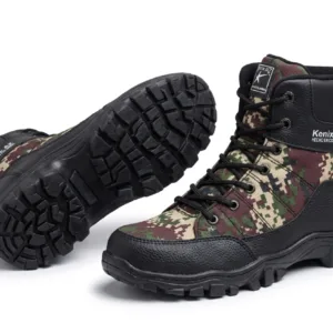 Botas camufladas verdes Kenix AZ para trabajo y uso diario en Colombia