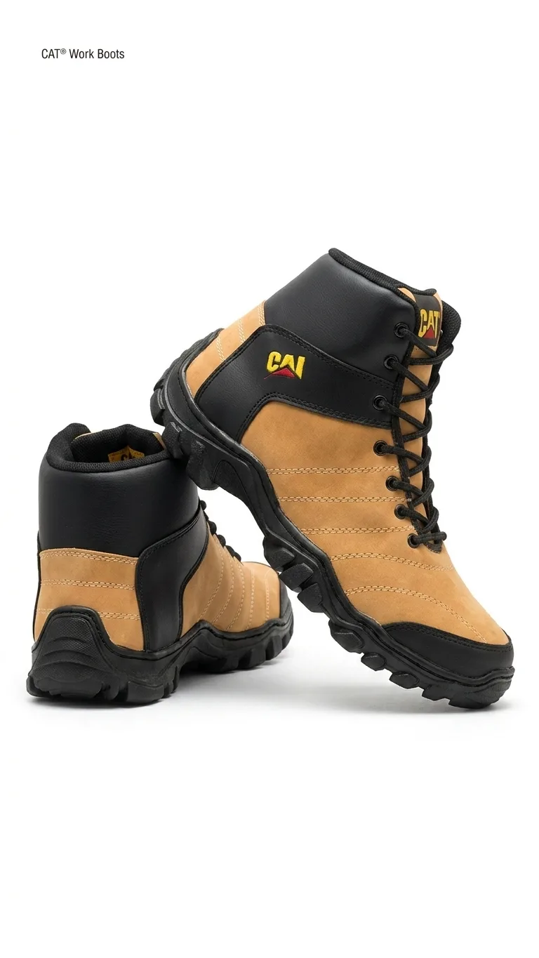 Botas de trabajo Kenix CAI resistentes para uso laboral en Colombia