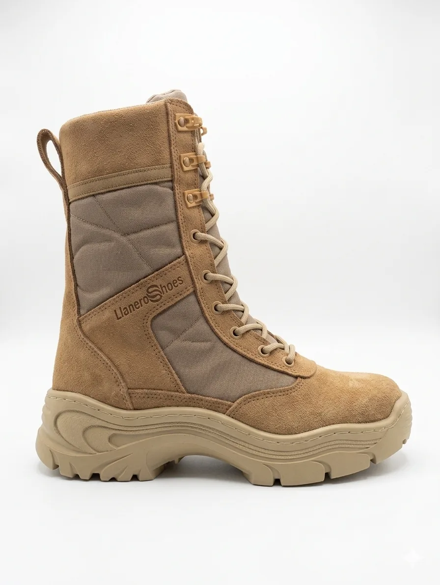 Botas tacticas Llanero Shoes Arena vista lateral